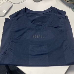 Nobull size M navy seamless tank top